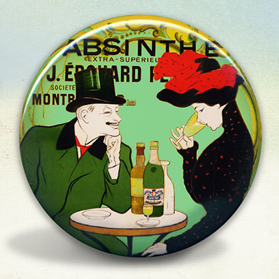 Absinthe Couple J. Edouard Pernot