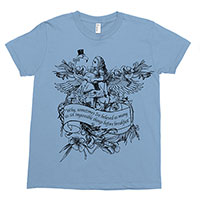 Alice Flamingo Birds of a Feather Wonderland Tee Shirt Size 2-12