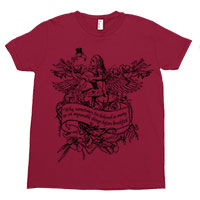 Alice Flamingo Birds of a Feather Wonderland Tee Shirt Size 2-12