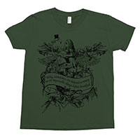 Alice Flamingo Birds of a Feather Wonderland Tee Shirt Size 2-12