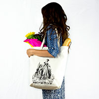Anne Boleyn Organic Cotton Market Tote Bag