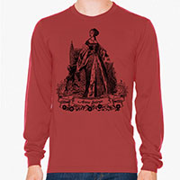 Anne Boleyn Men's or Unisex Organic Long Sleeve T-shirt