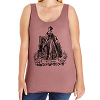 Anne Boleyn Curvy Fit Plus Size Tee V-neck Scoop and Tank Style
