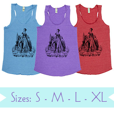 Anne Boleyn Eco Jersey Racerback Tank