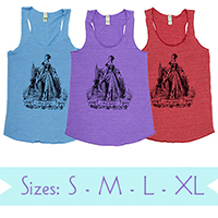 Anne Boleyn Eco Jersey Racerback Tank