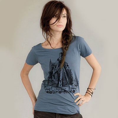 Anne Boleyn Organic Scoop Neck T-Shirt