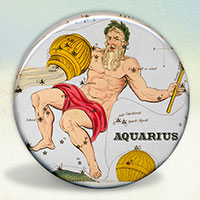 Constellation of Aquarius Zodiac Sign