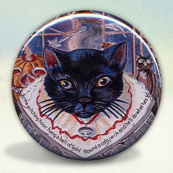 Black Kitty Cat Macabre