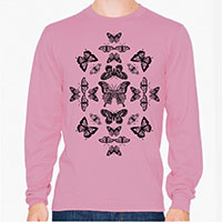 Butterfly Effect Men's or Unisex Organic Long Sleeve T-shirt