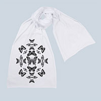 Butterfly Effect Screen printed Cotton Scarf