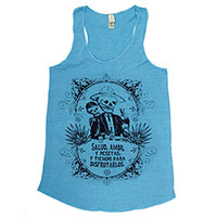 Calavera's Toasting Eco Jersey Racerback Tank 