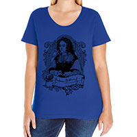 Catherine of Aragon Curvy Fit Plus Size Tee V-neck Scoop and Tank Style