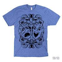 Comedy Tragedy Theater Masks T-shirt 