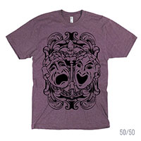 Comedy Tragedy Theater Masks T-shirt 