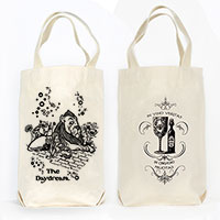 The Daydream Wizard of Oz Organic Cotton Liquor and Wine Bottle Tote Bag