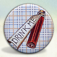 Alice Wonderland Drink Me Bottle