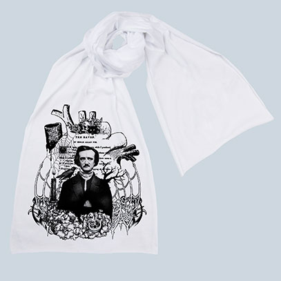 Edgar Allan Poe Scarf