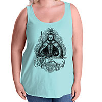 Queen Elizabeth I Curvy Fit Plus Size T-shirt V-neck Scoop and Tank Style