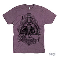 Queen Elizabeth I in Coronation Robes Men's Unisex T-shirt 50/50 and 100% Cotton