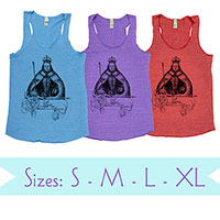 Elizabeth I Eco Jersey Racerback Tank