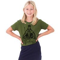 Queen Elizabeth l Kids Tee Shirt Size 8-12  -TIMT