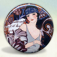 Flapper Deco Girl