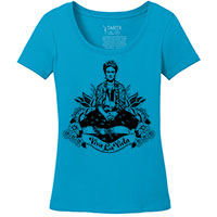 Frida Viva La Vida Perfect Weight Scoop Tee S-4XL