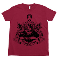 Frida Viva La Vida Kids Tee Shirt Size 2-12