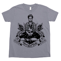 Frida Viva La Vida Kids Tee Shirt Size 2-12