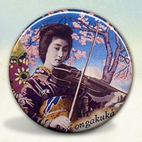 Geisha with Violin