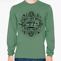Good Fortune and Luck Men's or Unisex Organic Long Sleeve T-shirt