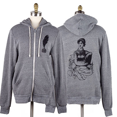 Jane Austen Rocky Eco-Fleece Hoodie 