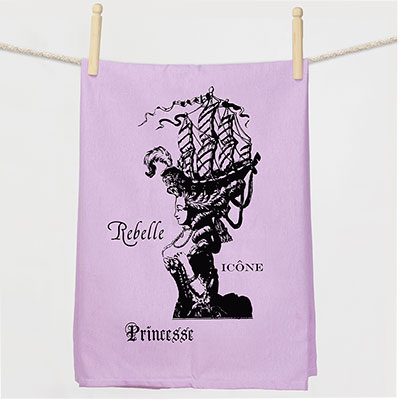 Marie Antoinette Princesse Flour Sack Towel
