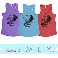 Mermaid La Luxure Eco Jersey Racerback Tank