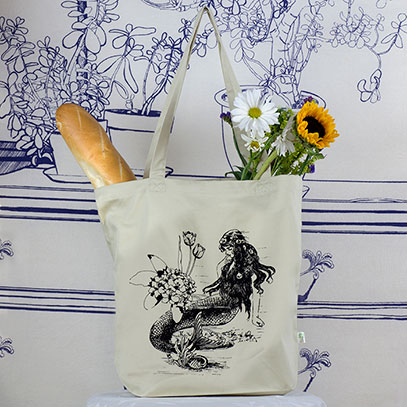 Mermaid Tote Bag -TIMT
