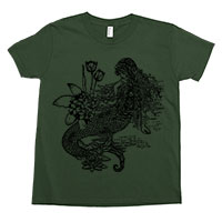 Mermaid La Luxure Kids Tee Shirt Size 2-12