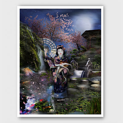 Mizuko In Her Octopus Garden