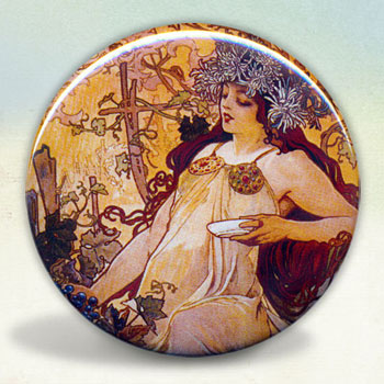 Autumn Alphonse Mucha