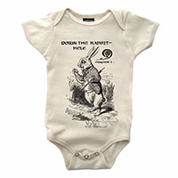 White Rabbit Wonderland organic one piece