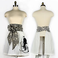 Gentleman Owl Skirt Apron