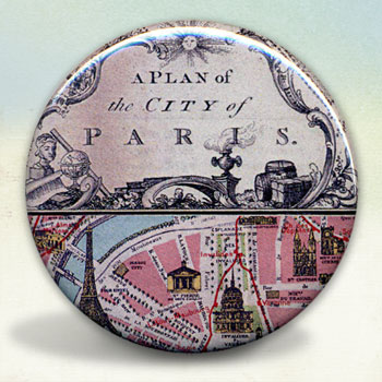 Paris Map A Plan of the City