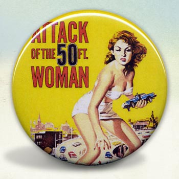 Pin up 50 foot woman