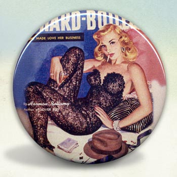 Pin Up Smoking Blonde Pulp