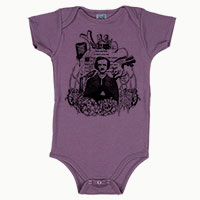 Edgar Allan Poe organic one piece
