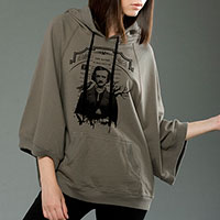 Edgar Allan Poe Poncho Hoodie - TIMT