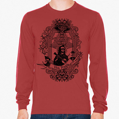 Viva Posada Men's or Unisex Organic Long Sleeve T-shirt