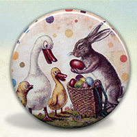 Easter Rabbit and Ducks