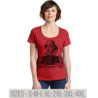 Shakespeare Perfect Weight Scoop Shirt - small TIMT