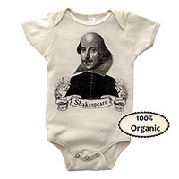 William Shakespeare Baby One Piece - TIMT