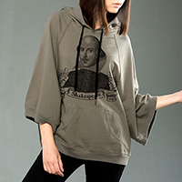 William Shakespeare Poncho Hoodie - TIMT